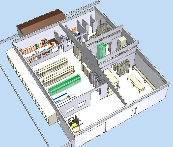 Layout Industrial